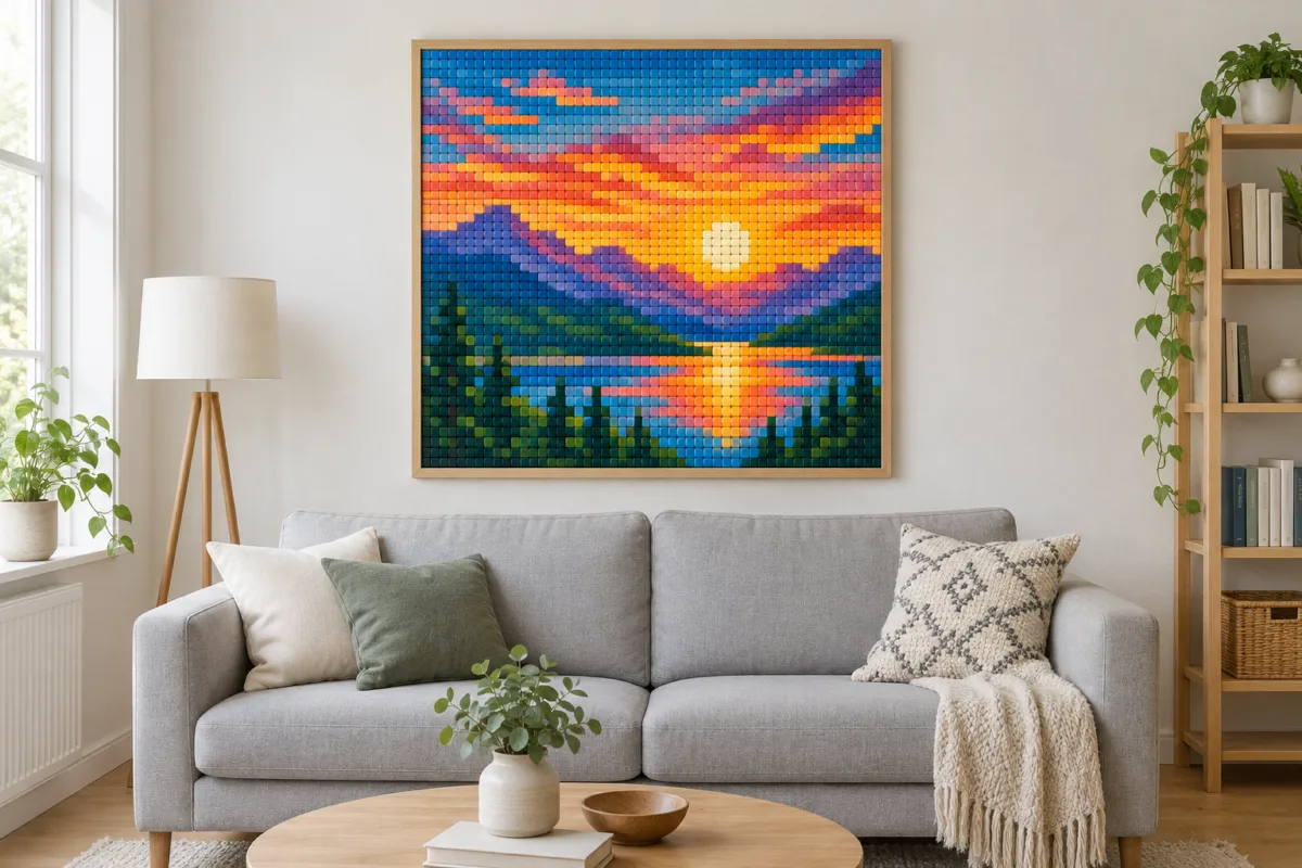 Welche Mosaikgröße passt an deine Wand?