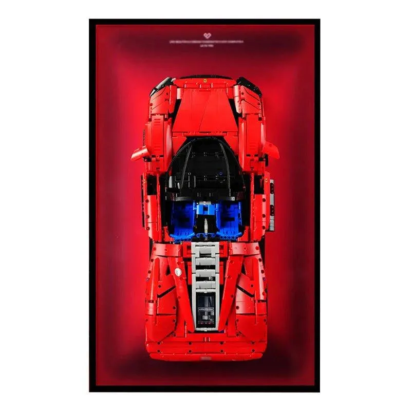 Premium Wall Display Frame for LEGO® Technic™ Ferrari Daytona SP3 42143