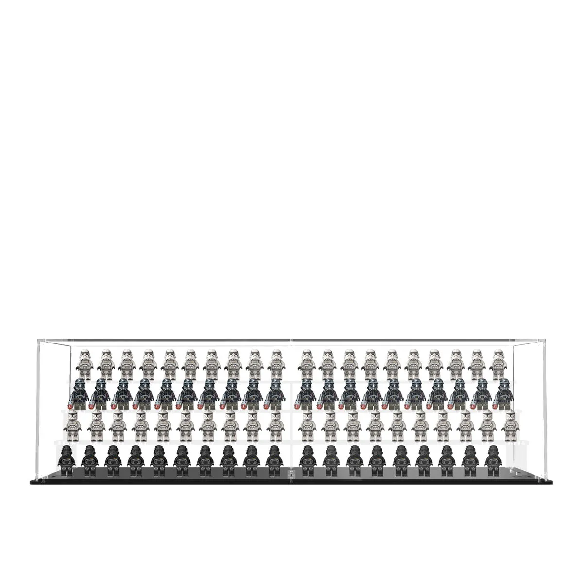 80 LEGO® Minifigures Wall Display Case