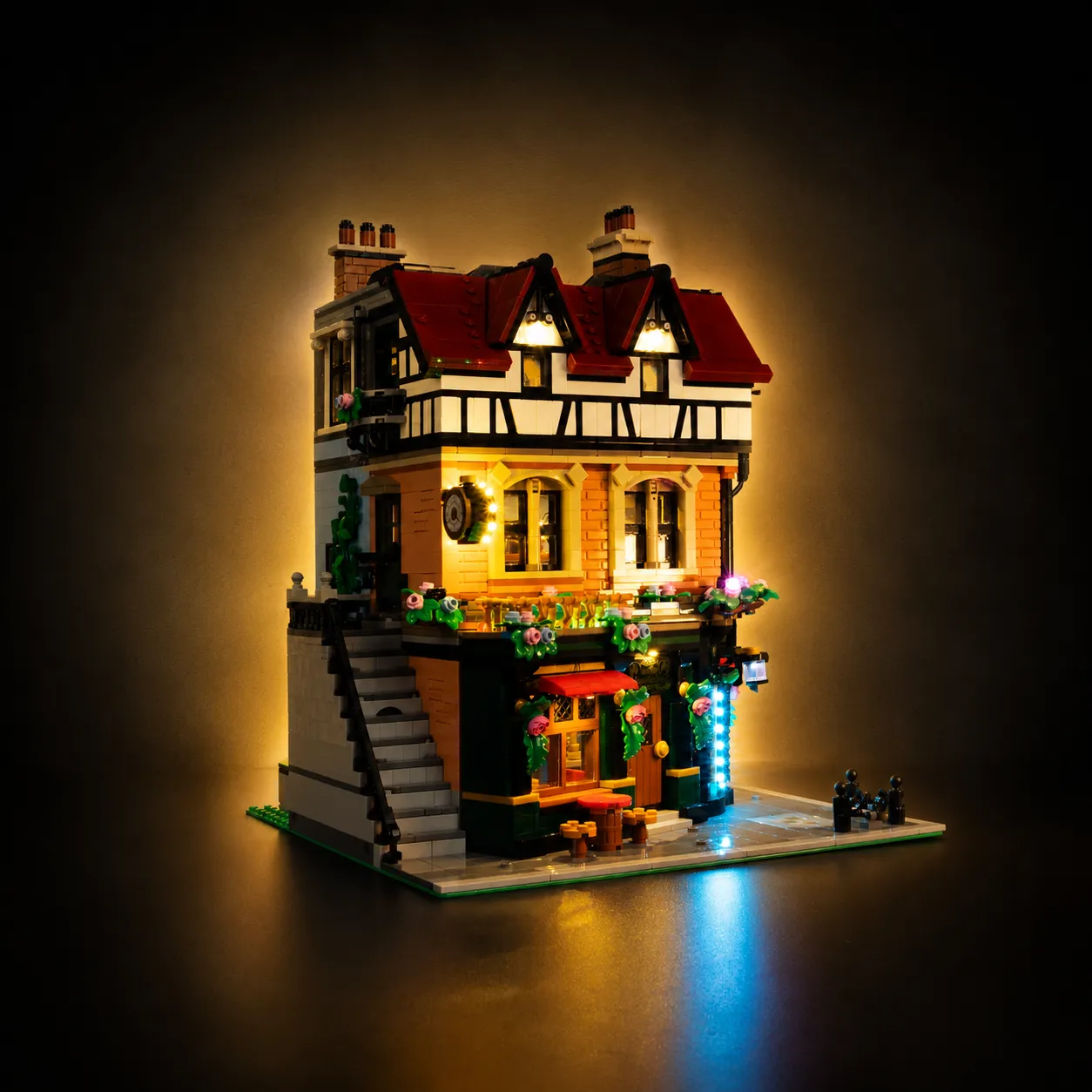 Light Kit Compatible with LEGO® Tudor Corner Set 10350