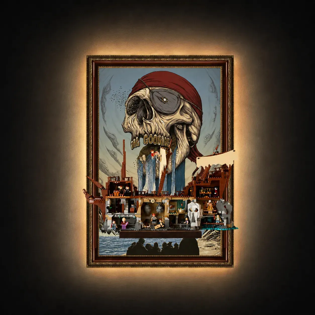 Wall Display Frame for LEGO® Ideas The Goonies 21363