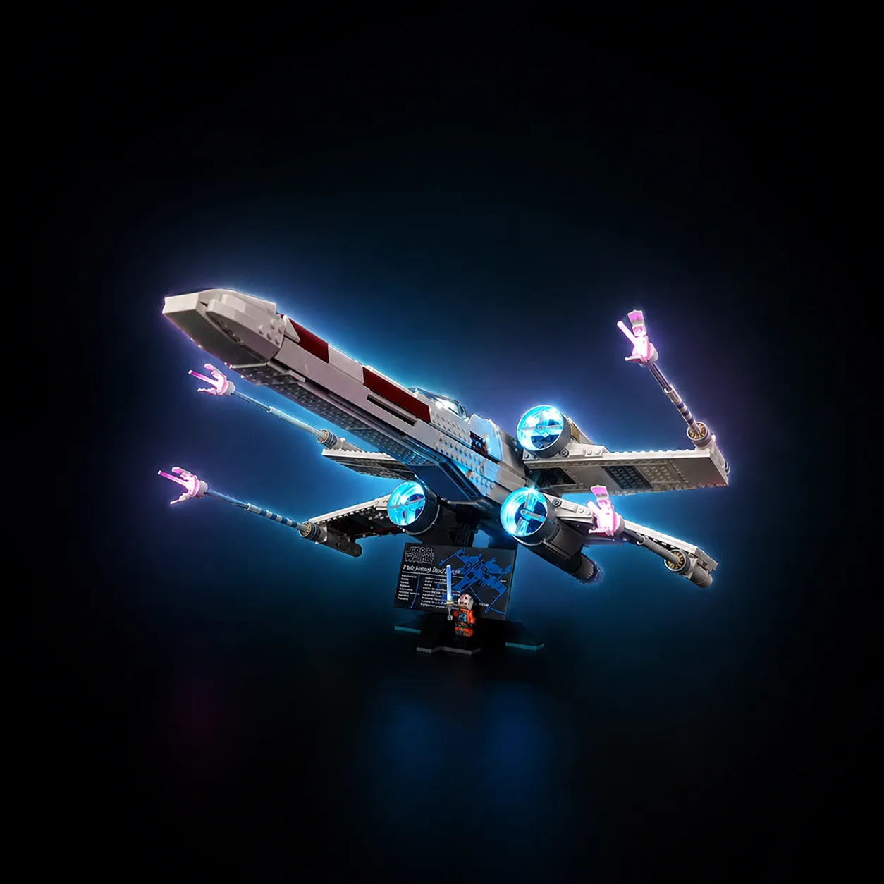 Light Kit Compatible with LEGO® X-Wing Starfighter™ Set 75355