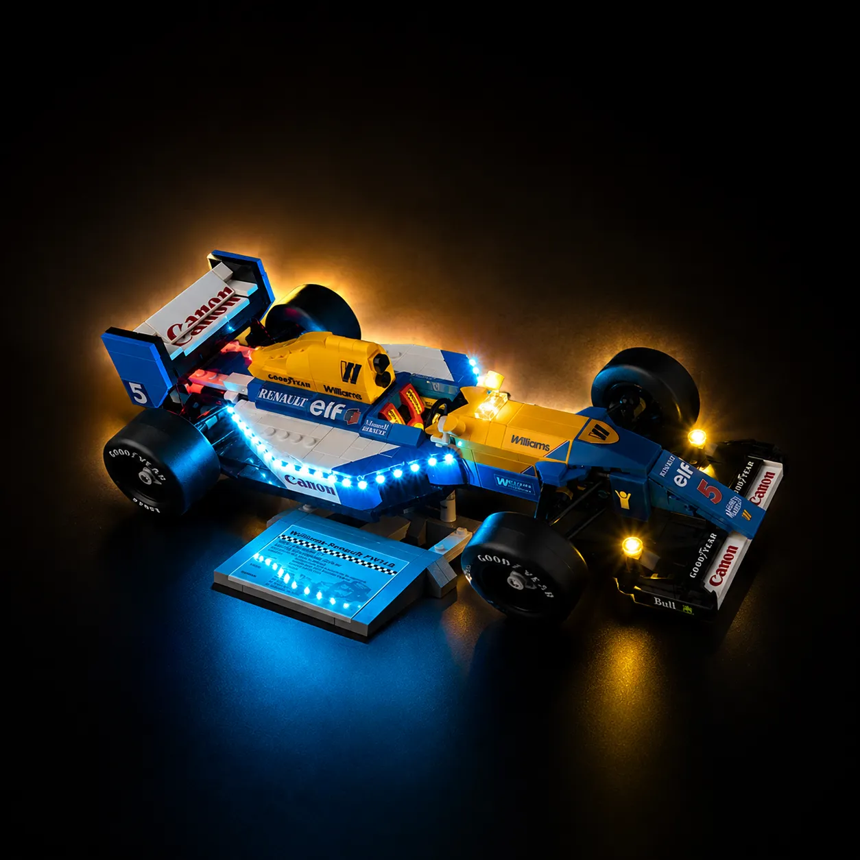 Light Kit Compatible with LEGO® Williams Racing FW14B Set 10353