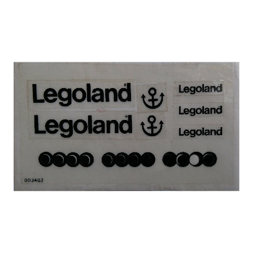 Stickerbogen für Sets 310-3, 311-1, 312-3