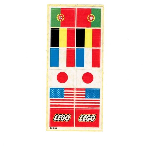 Stickerbogen 2 für Sets 939-1, 940-1 [Keine Farbe/Beliebige Farbe]