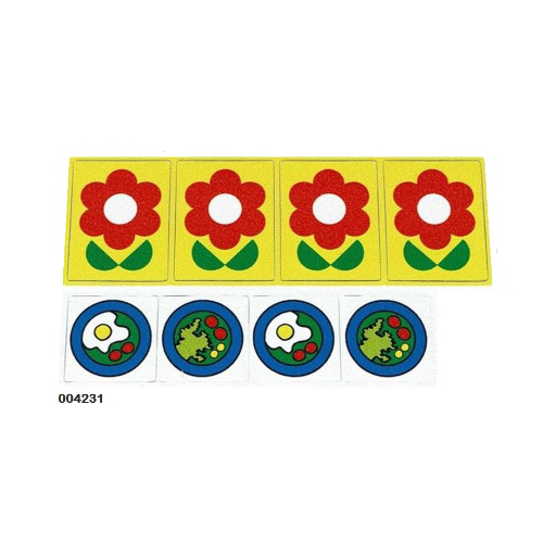 Sticker Sheet for Set 263-1 [No Color/Any Color]