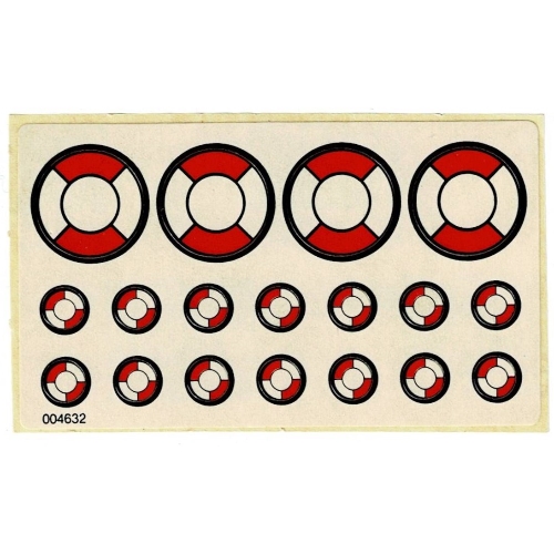 Stickerbogen für Sets 369-1, 575-2
