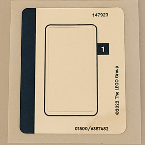 Sticker Sheet for Set 41719-1 in [No Color/Any Color]