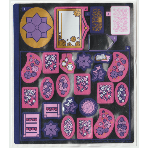 Sticker Sheet for Set 43201-1 [No Color/Any Color]
