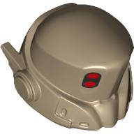 Helmet Space, Antenna (Lightyear) with Red Dots print Dunkelbeige