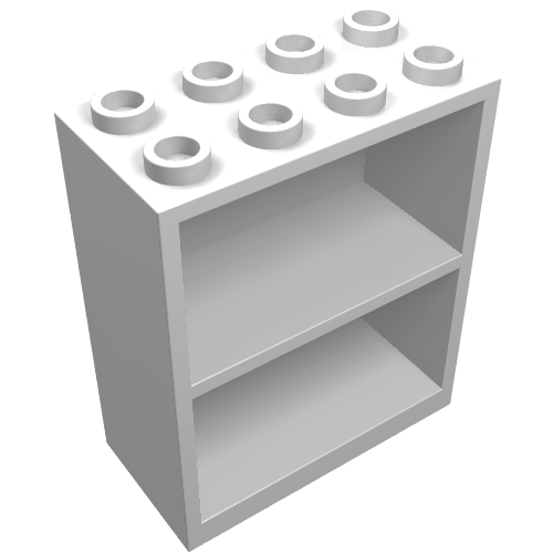 Homemaker Bookcase/Cupboard 2 × 4 × 4