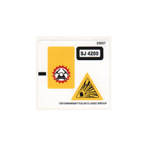 Stickerbogen für Set 4200-1 [Keine Farbe/Beliebige Farbe]
