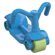Duplo Scooter with Yellowish Green Wheels Dark Azure