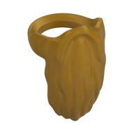 Minifig Neckwear Beard, Rounded End [Gandalf] Pearl Gold