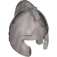 Helmet with Cheek Protection and Horsehead Comb (Rohan Style) Mattsilber