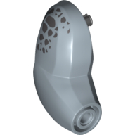 Bigfig Arm, Right with Scales Print Sandblau