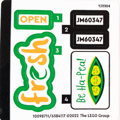 Sticker Sheet for Set 60347-1 in [No Color/Any Color]