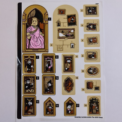 Sticker Sheet for Set 40577-1 [No Color/Any Color]