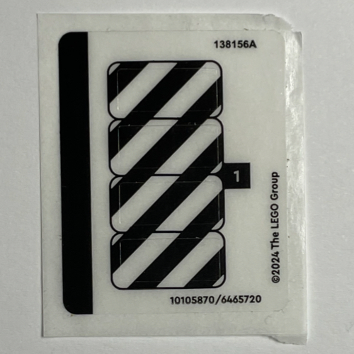 Stickerbogen für Set 60428-1