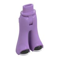 Minidoll Hips and Wide Pants with Black Shoes, White Soles print Medium Lavender