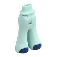Minidoll Hips and Wide Pants with Dark Blue Shoes print Light Aqua
