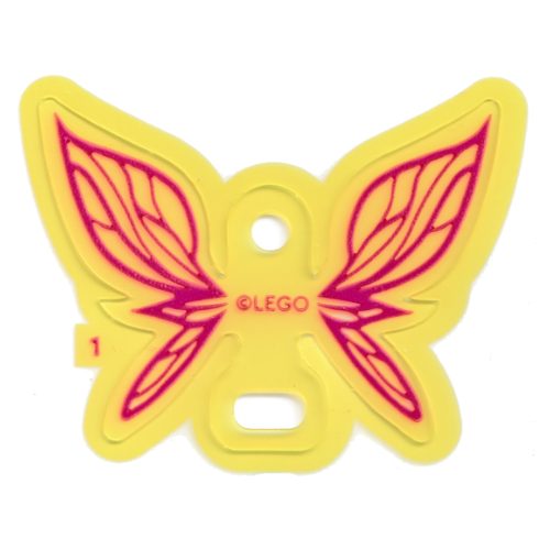 Foil Sheet for Set 42661-1 - Fairy/Butterfly Wings [No Color/Any Color]
