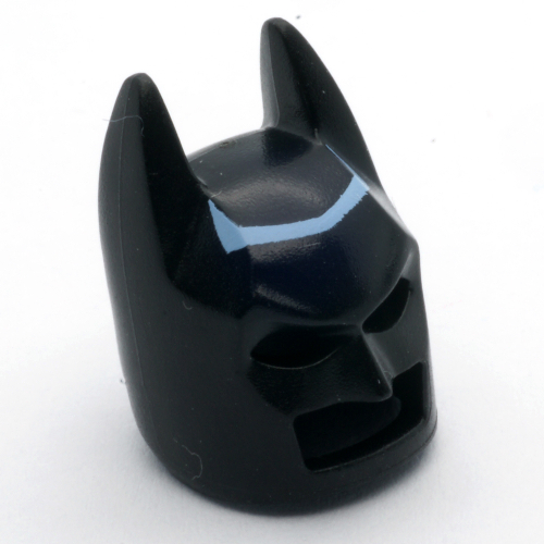 Mask, Batman Cowl, Electro-Suit Print Schwarz