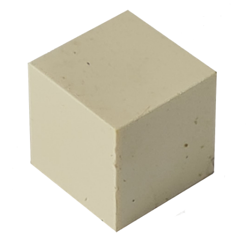 Modulex Tile 1 × 1 with Black 'B' Print with No Lining Modulex White