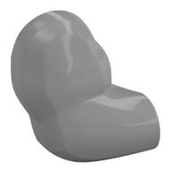 Bigfig Arm, Right [Plain] Light Bluish Gray