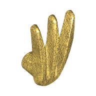 Weapon Bladed Claw Spread Perlgold