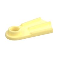 Minifig Footwear Flipper [Thick] Bright Light Yellow