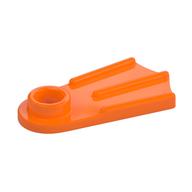 Minifig Footwear Flipper [Thick] Orange