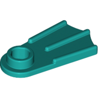 Minifig Footwear Flipper [Thick] Dunkeltürkis