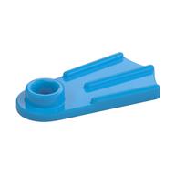 Minifig Footwear Flipper [Thick] Dunkelazur