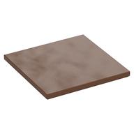 Tile 6 × 6 with Bottom Tubes Rotbraun