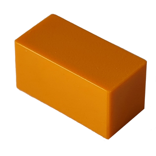 Modulex Fliese 1 × 2 ohne innen Stütze Modulex Hellgrau