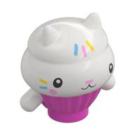 Creature, Cupcake Kitten with Dark Pink Body print (Cakey) Weiß