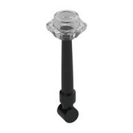 Equipment Wand with Trans-Clear Hollow Stud Pattern Black