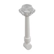 Equipment Wand with Trans-Clear Hollow Stud Pattern White
