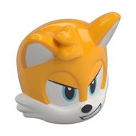 Minifig Head Special, Miles 'Tails' Prower, Half Closed Eyes Print Leuchtendes Hellorange