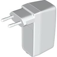 Electric Adapter / Transformer, USB, Type C (Continental Europe) White