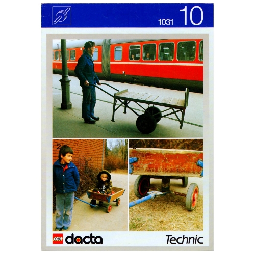 Activity Booklet 10 - Wheels - Set 1030 [No Color/Any Color]