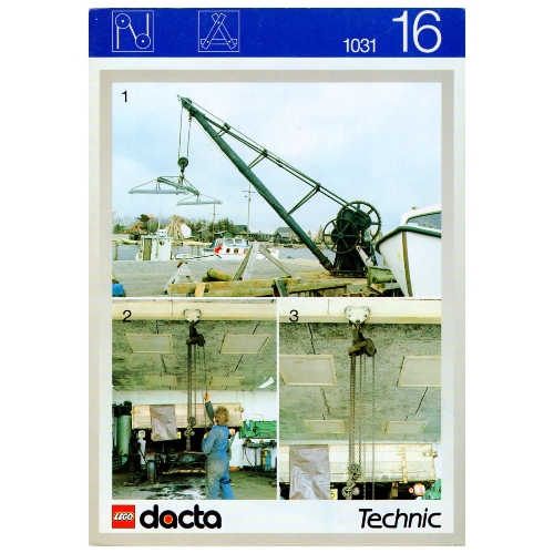 Activity Booklet 16 - Lifting with Pulleys - Set 1030 [No Color/Any Color]