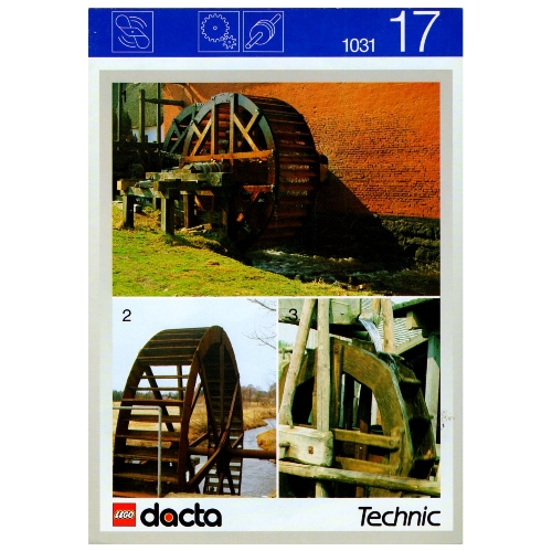 Activity Booklet 17 - Water Wheels - Set 1030 [No Color/Any Color]
