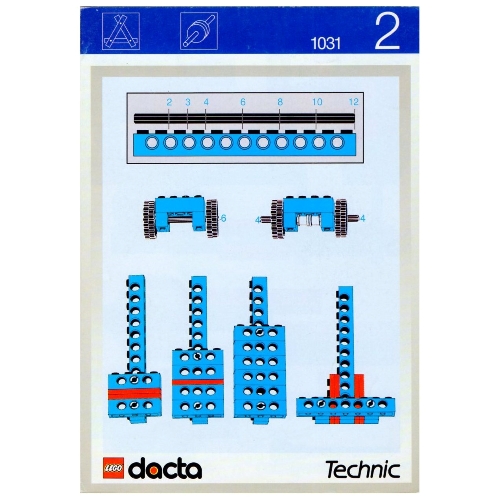 Activity Booklet 2 - Levers - Set 1030 [No Color/Any Color]