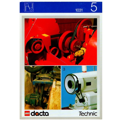Activity Booklet 5 - Pulleys & Belts - Set 1030 [No Color/Any Color]