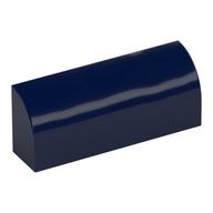 Brick Curved 1 × 4 × 1 1/3 No Studs Dark Blue