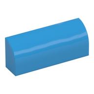 Brick Curved 1 × 4 × 1 1/3 No Studs Dark Azure