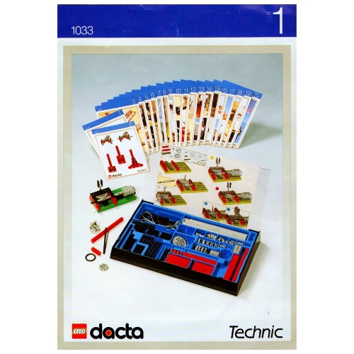 Activity Booklet 1 - Parts Tray Organizer Card - Set 1032 [No Color/Any Color]