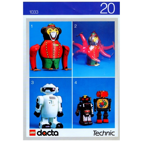 Activity Booklet 20 - Robots - Set 1032 [No Color/Any Color]